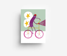 Load image into Gallery viewer, Bike Postcard DIN A6
