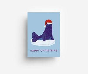 Christmas Seal Postcard DIN A6