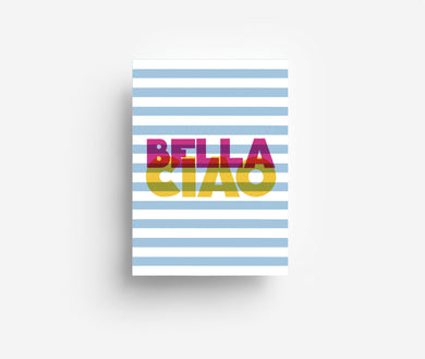 Ciao Bella Postcard DIN A6