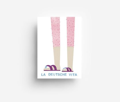 La Deutsche Vita Postkarte DIN A6