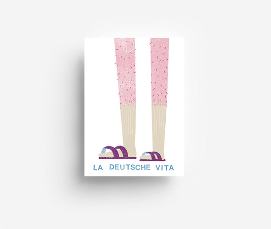 La Deutsche Vita Postkarte DIN A6