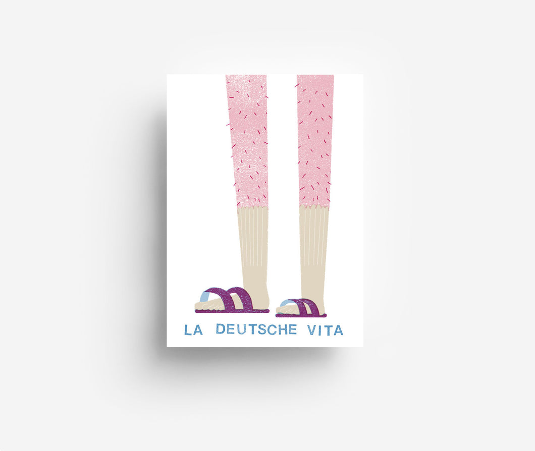  La Deutsche Vita Postkarte DIN A6