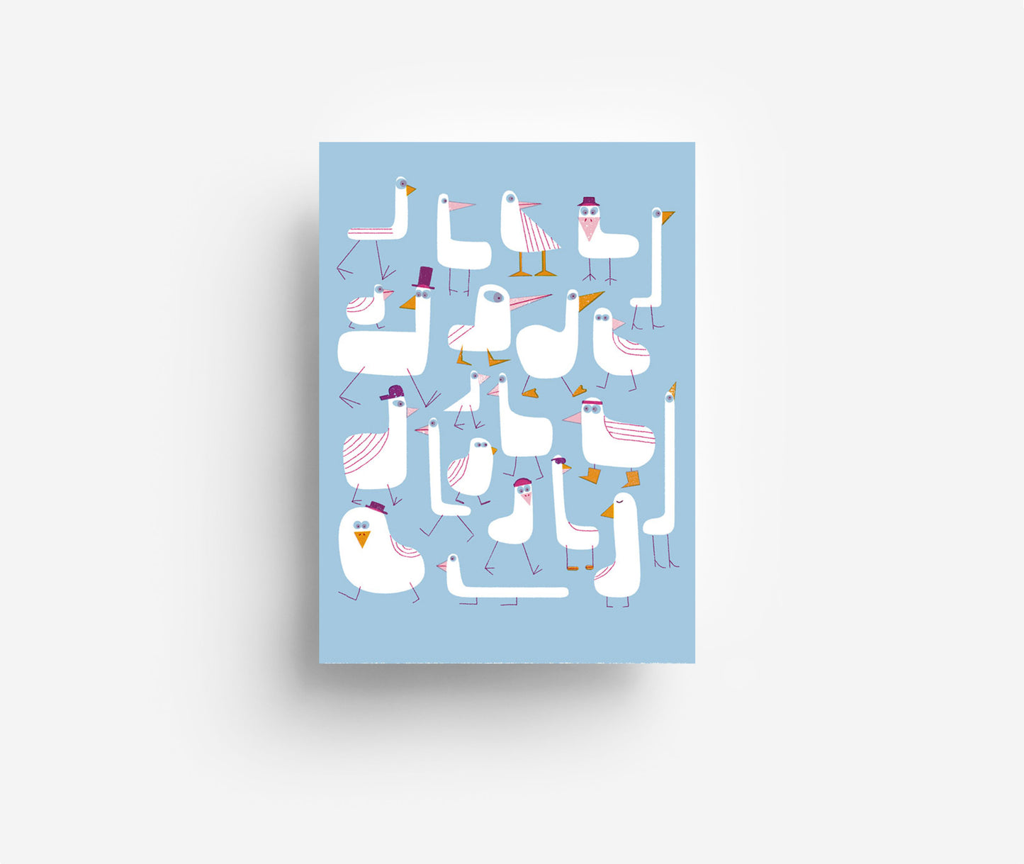 Enten Postkarte DIN A6