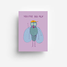 Laden Sie das Bild in den Galerie-Viewer, You're So Fly Postkarte DIN A6