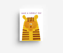 Load image into Gallery viewer, Lovely Tiger Postcard DIN A6