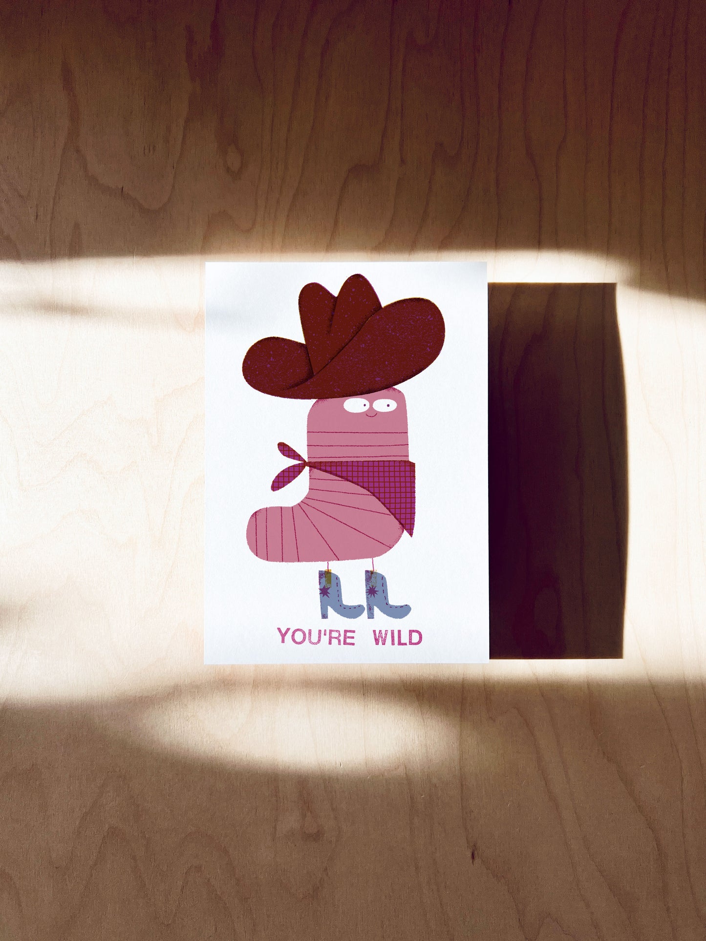 Wild Postkarte DIN A6