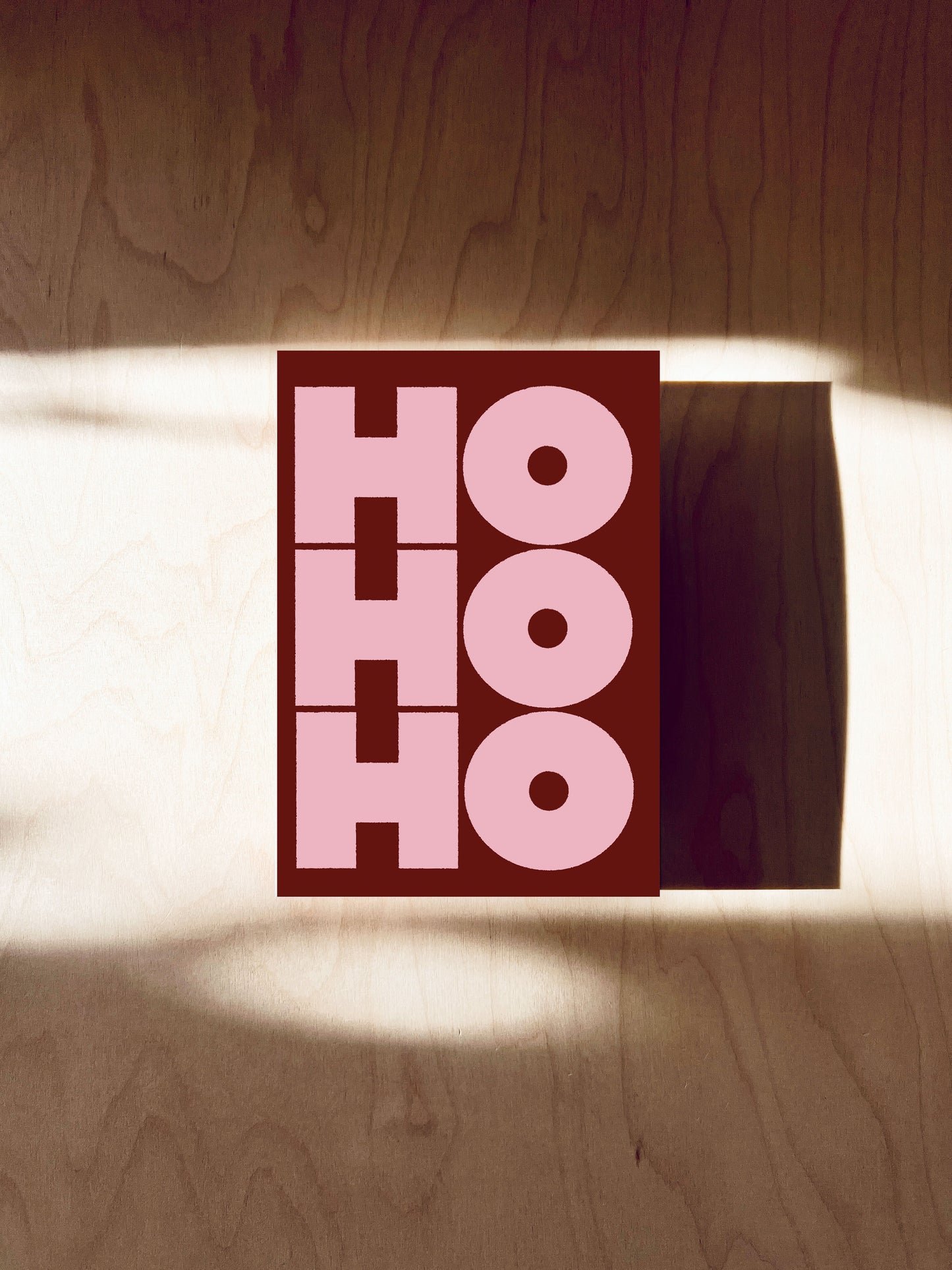 Ho Ho Ho Klappkarte
