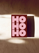 Laden Sie das Bild in den Galerie-Viewer, Ho Ho Ho Klappkarte