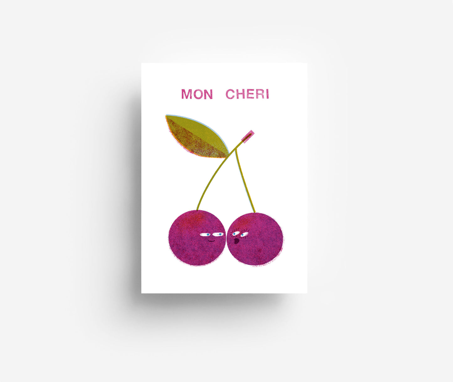Mon Cheri Postkarte DIN A6