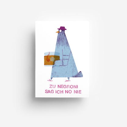 Negroni Postkarte DIN A6
