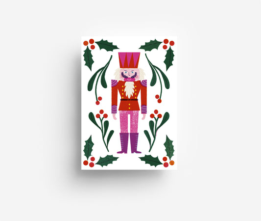 Nussknacker Postkarte DIN A6