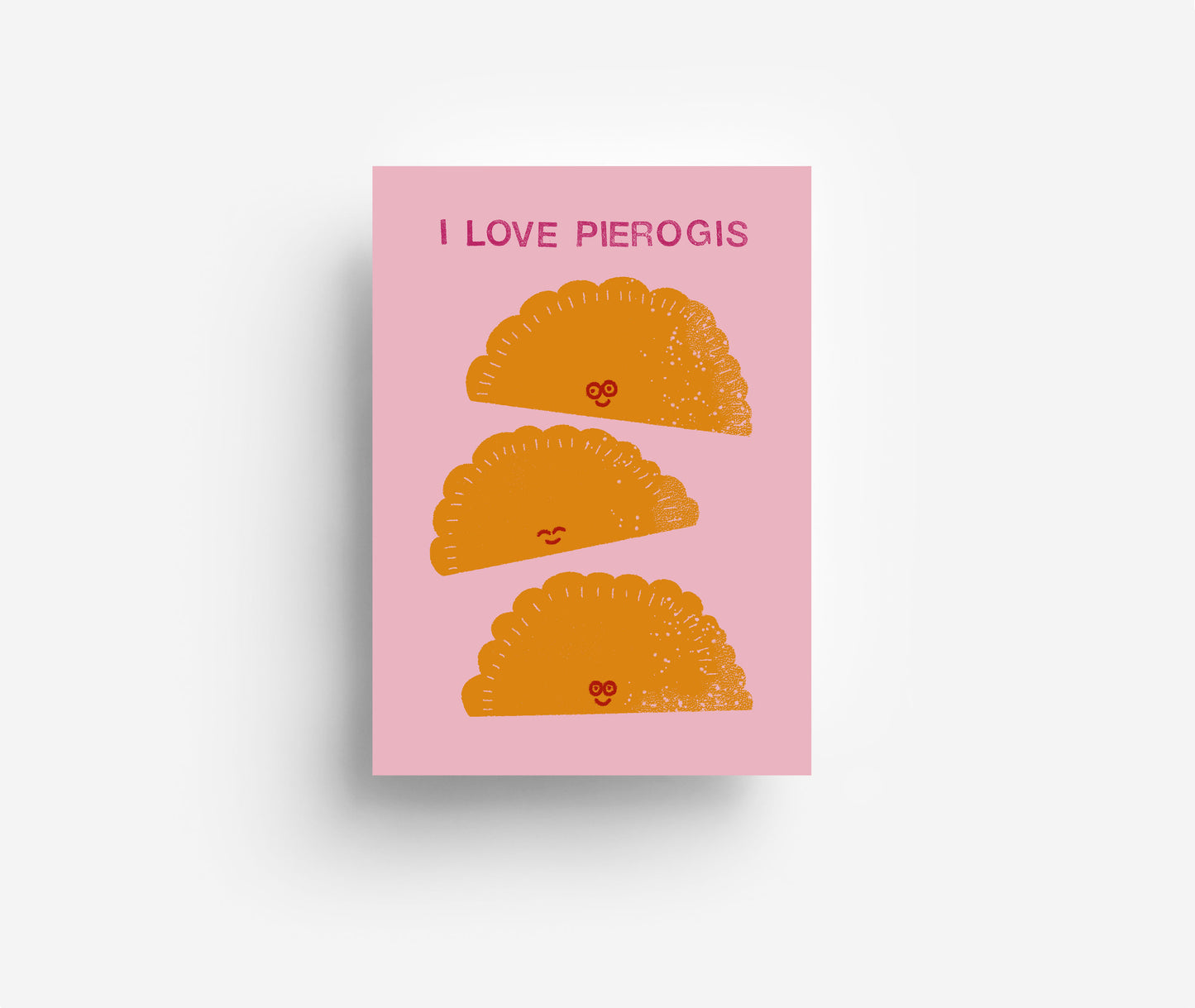 Pierogi Postkarte DIN A6
