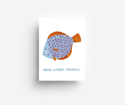 Scholli Postkarte DIN A6
