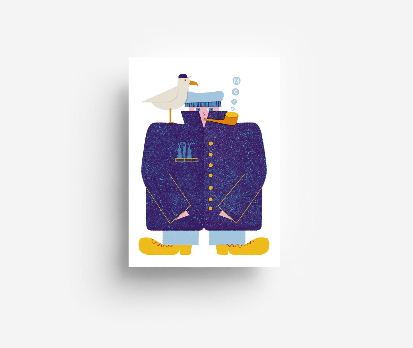 Seemann Postkarte DIN A6