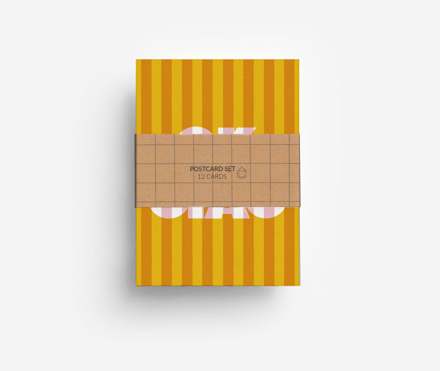 Typo Postkarten Set (12 Karten) DIN A6