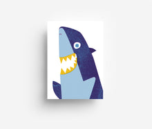 Load image into Gallery viewer, Sharky Postcard DIN A6