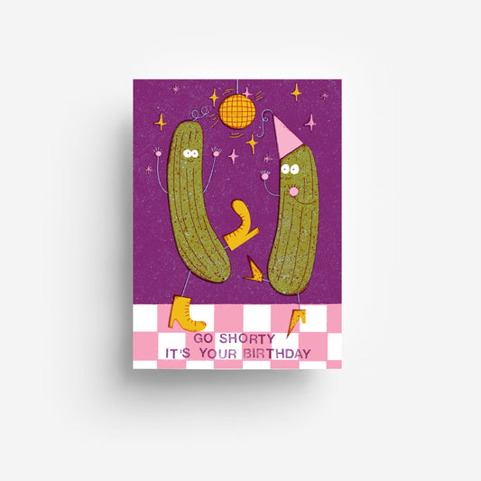 Go Shorty Postkarte DIN A6