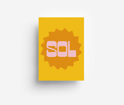 Typo Postkarten Set (12 Karten) DIN A6