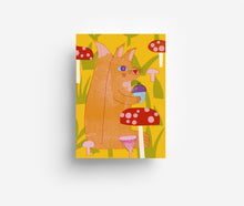 Laden Sie das Bild in den Galerie-Viewer, Eichhörnchen Postkarte DIN A6