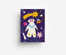 Load image into Gallery viewer, Star Lady Postcard DIN A6