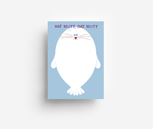 Wat Mutt Dat Mutt Postkarte DIN A6