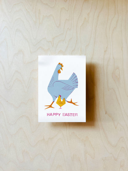 Happy Easter Postkarte DIN A6