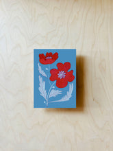 Laden Sie das Bild in den Galerie-Viewer, Mohn Blume Postkarte DIN A6