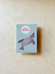 Birthday Seal Postcard DIN A6