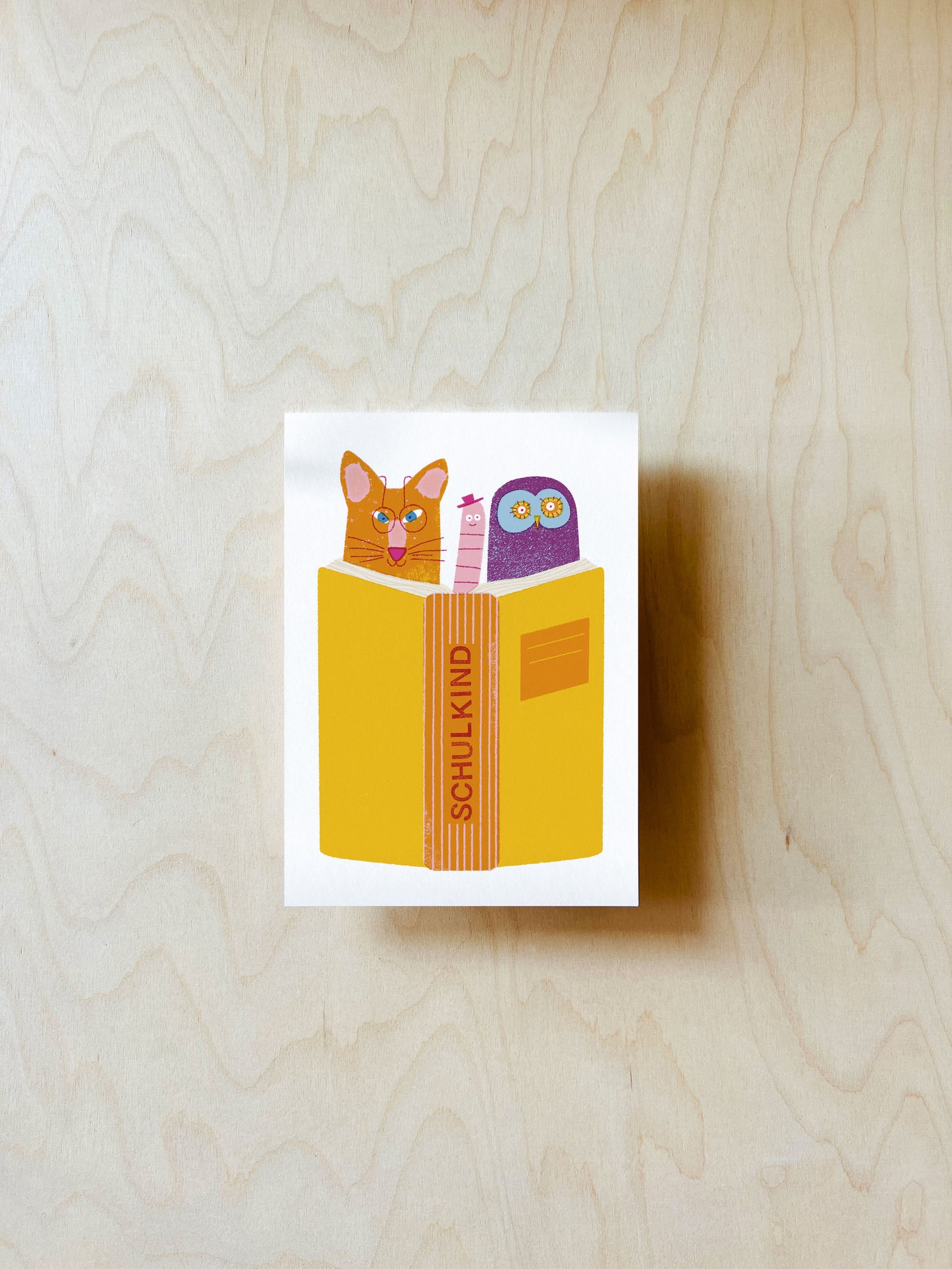 Buchclub Postkarte DIN A6