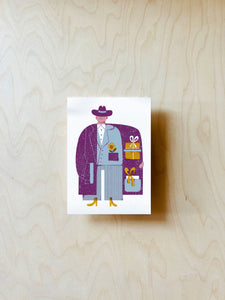 Love Dealer Postcard DIN A6