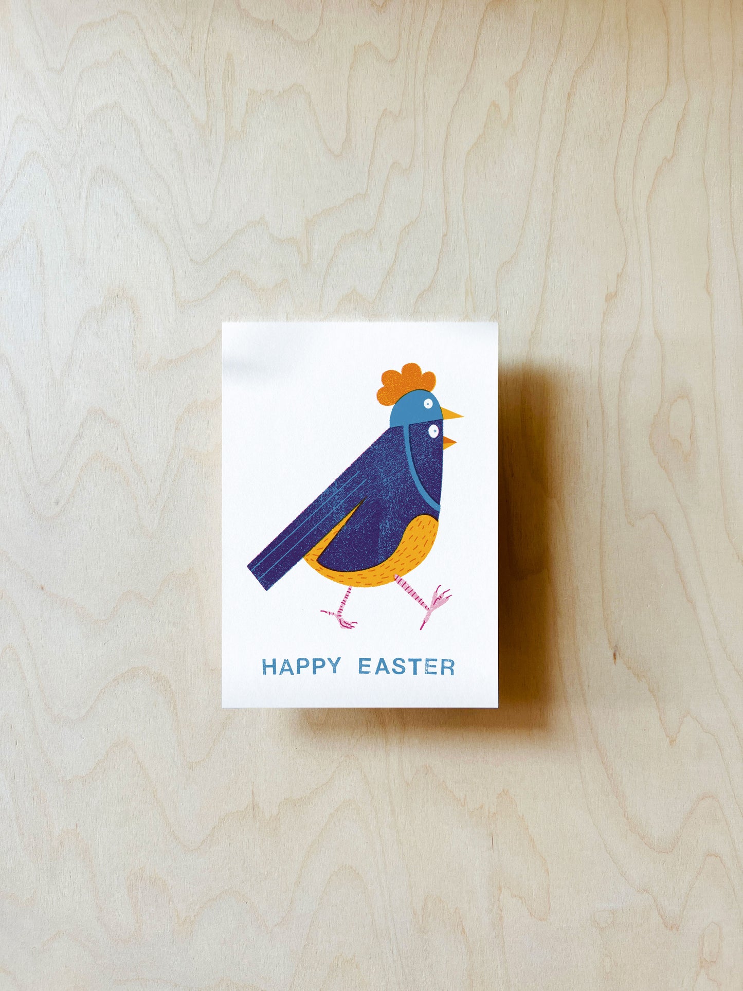Ostervogel Postkarte DIN A6