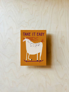 Take It Easy Postcard DIN A6