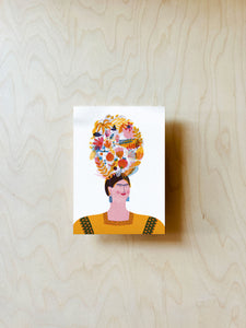 Frida Postcard DIN A6