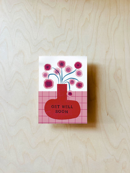 Get Well Soon Postkarte DIN A6