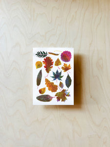 Foliage Postcard DIN A6