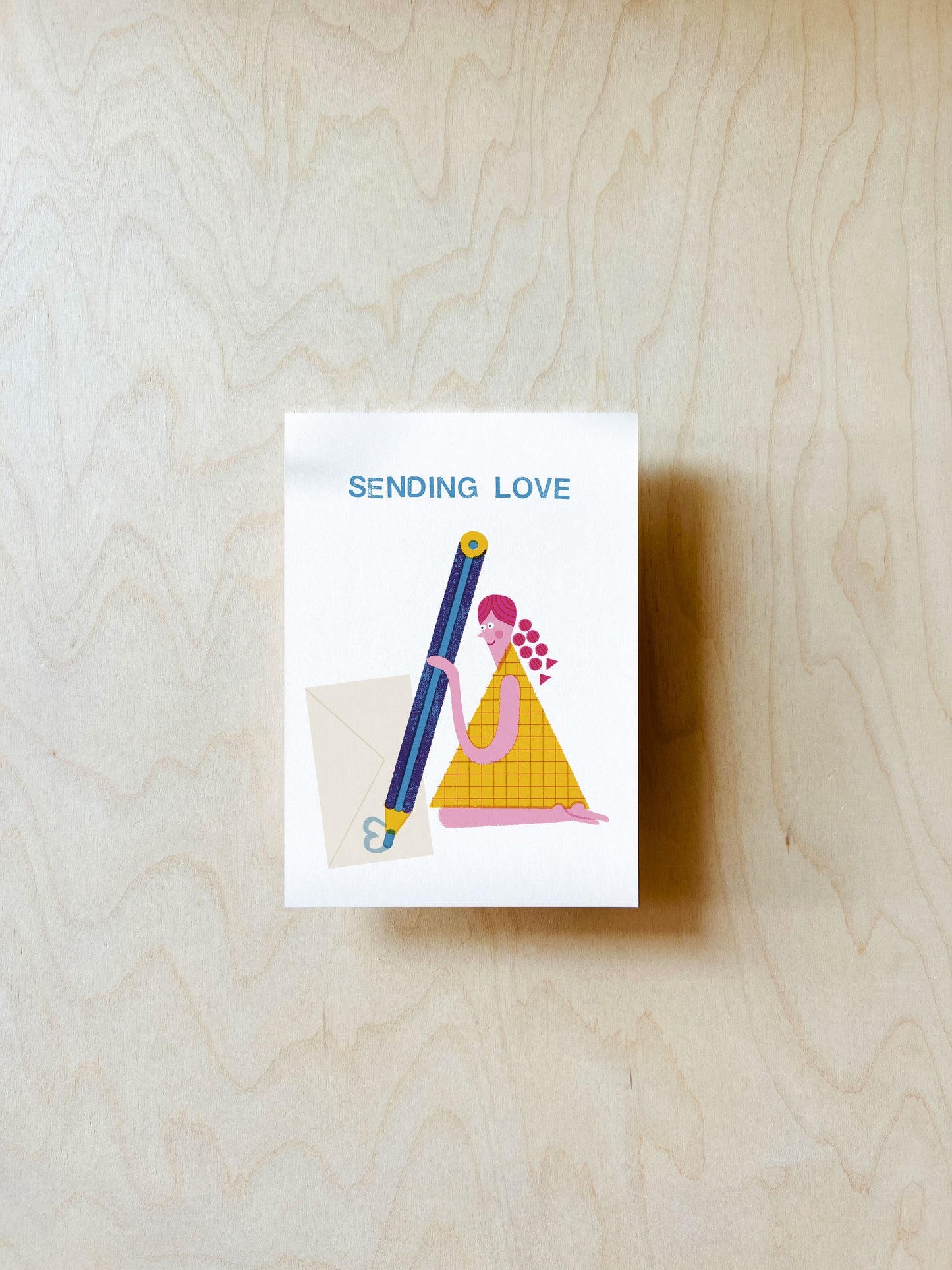 Liebesbrief Postkarte DIN A6