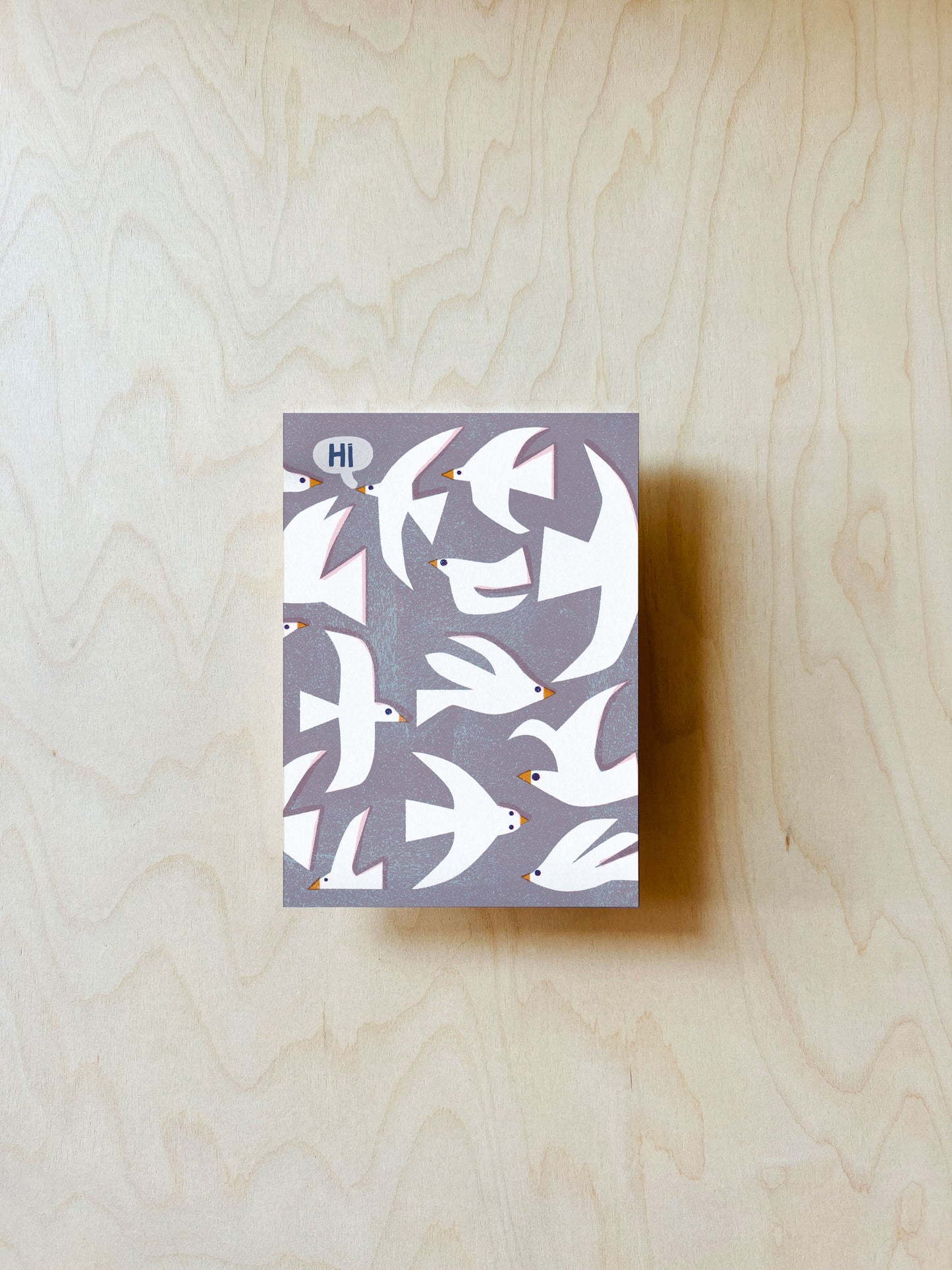 Schwarm Postkarte DIN A6