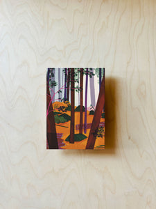 Trees Postcard DIN A6