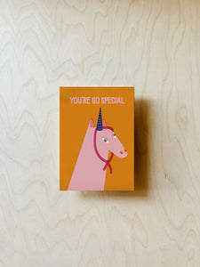 Unicorn Postcard DIN A6