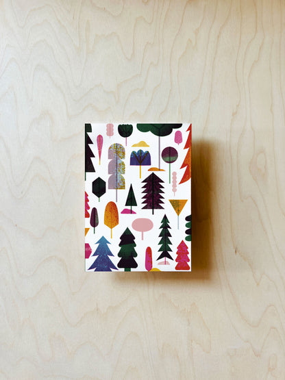 Wald Postkarte DIN A6