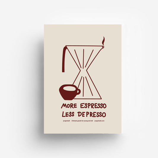 Espresso Poster DIN A3