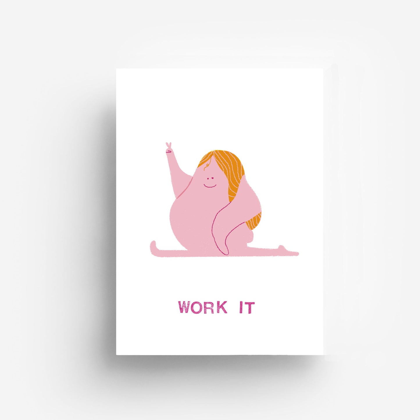 Work It Poster DIN A3