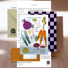 Laden Sie das Bild in den Galerie-Viewer, Schneckenpost - dein monatlicher Slow-Food Mail Club von jungwiealt