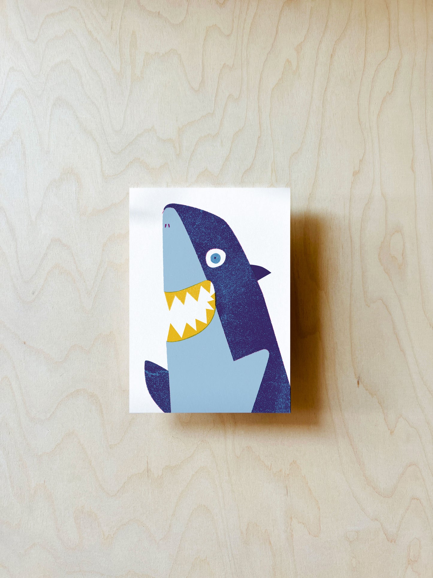 Sharky Postkarte DIN A6