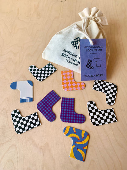 Memo Spiel Socken