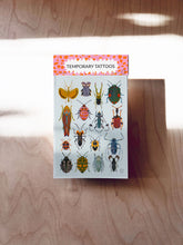 Load image into Gallery viewer, Bugs Temporary Tattoos DIN A6