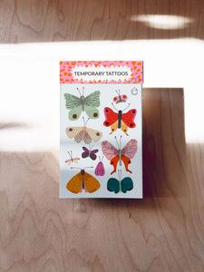 Butterflies Temporary Tattoos DIN A6