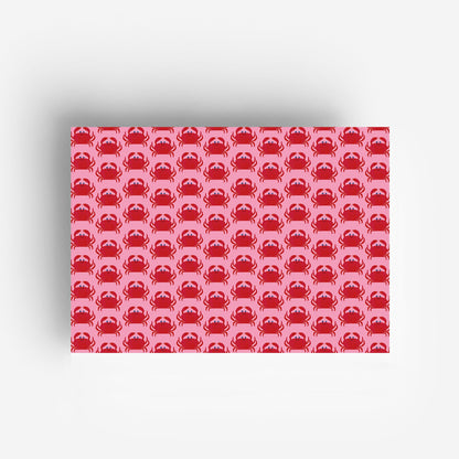 Krebs Geschenkpapier Bogen