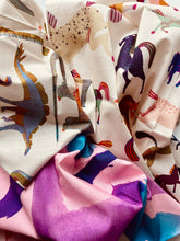 Load image into Gallery viewer, detail of Organic Cotton Dino Bandana Scarf jungwiealt
