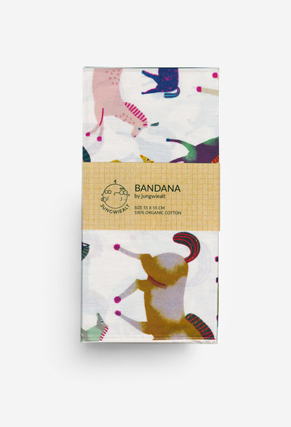 Organic Cotton Horse Bandana Scarf jungwiealt